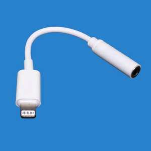 Prémium fülhallgató adapter iOS mobil lightning - 3.5mm jack átal... kép