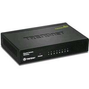 TRENDnet TEG-S82G 10/100/1000 Mbps Switch 8 port GREENnet (fém házas) kép
