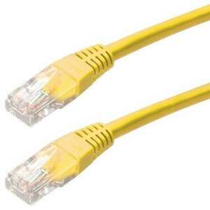 Equip 825464 UTP patch kábel, CAT5e, 5m sárga (825464) kép