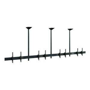 HAGOR comPROnents series - mounting kit - side-by-side - for 4 flat panels - black (3314) kép