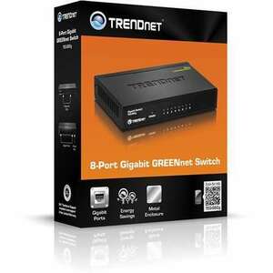 TRENDnet TEG-S82G 8-Port Gigabit GREENnet switch kép