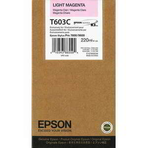 Epson T603C Eredeti Tintapatron Világos Magenta kép