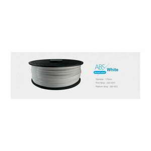 3D Filament ABS 1, 75mm 1 kg - Fehér kép