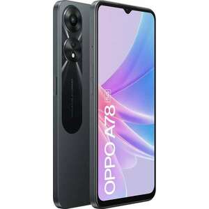 OPPO A78 8/128GB 5G Dual SIM Okostelefon - Fekete kép