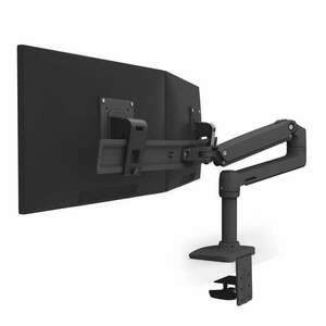 Ergotron LX dual direct monitortartó asztali kar 25" fekete (45-4... kép