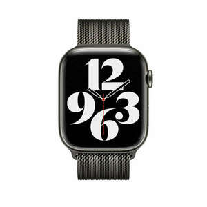 Apple Watch 45mm Band: Graphite Milanese Loop kép