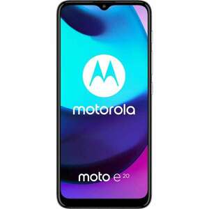 Motorola Moto E20 4G 32GB 2GB RAM Dual SIM Mobiltelefon, Szürke +... kép