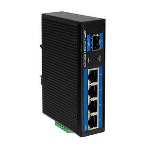 Logilink NS204 Gigabit Ipari Switch kép