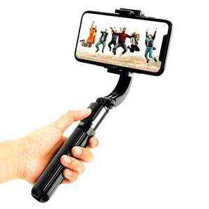 Gimbal 3in1 mobil stabilizátor + állvány + selfie + bt táv kép