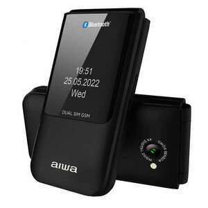 Aiwa 32MB Dual SIM Mobiltelefon, Fekete kép