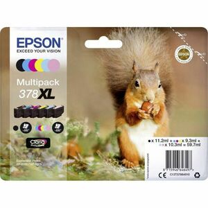 Epson T3798 (378XL) Multipack tintapatron C13T37984010 kép