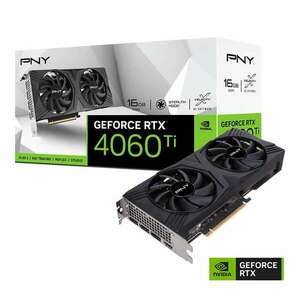 PNY RTX4060TI - 16GB VERTO Dual Fan - VCG4060T16DFXPB1 kép