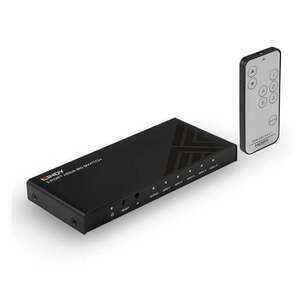 Lindy HDMI Switch 5 port 18G távirányítóval (38233) (l38233) kép