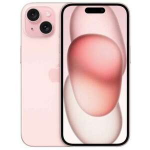 Apple iPhone 15 5G 256GB 6GB RAM Dual SIM Mobiltelefon, Rózsaszín kép