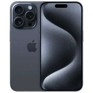 Apple iPhone 15 Pro 5G 1TB Dual SIM Mobiltelefon, Blue Titanium kép