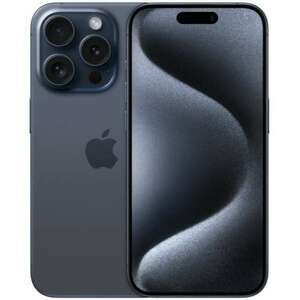 Apple iPhone 15 Pro 5G MTV63SX/A 8GB 256GB Dual SIM Kék Okostelefon kép