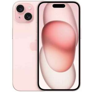 Apple iPhone 15 5G MTP73SX/A 6GB 256GB Dual SIM Rózsaszin Okostelefon kép