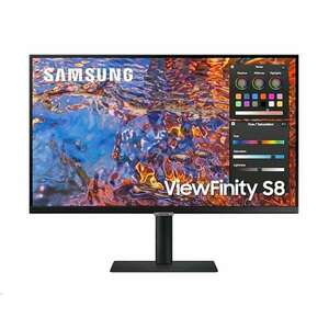 27" Samsung ViewFinity S8 LCD monitor (LS27B800PXUXEN) kép