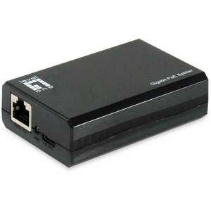 LevelOne 1x Gigabit POS-5001 USB-C PD 3.0 Splitter 50W PoE (POS-5001) kép