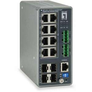 LevelOne IGP-1271 hálózati kapcsoló Vezérelt L3 Gigabit Ethernet... kép