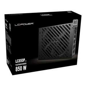 LC Power LC850P V3.0 850W 80+ Platinum ATX3.0 Tápegység (LC850P V3.0) (LC850P V3.0) kép