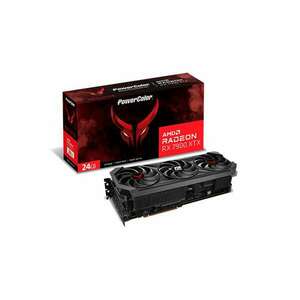 PowerColor Radeon RX 7900 XTX 24GB GDDR6 Red Devil Videókártya + Generatív cserélhető hátlap (RX7900XTX 24G-E/OC-SBP-790002) kép