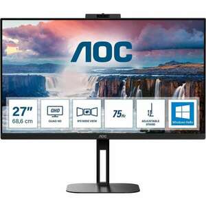 27" AOC Q27V5CW/BK LCD monitor (Q27V5CW/BK) kép