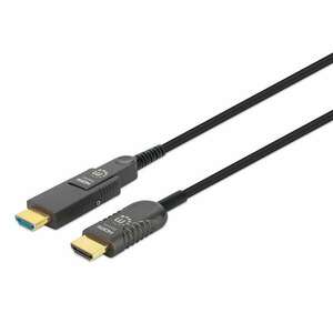 MANHATTAN HDMI LWL Stecker-Stecker/MicroHDMI St 4K@60Hz 20m (355513) kép