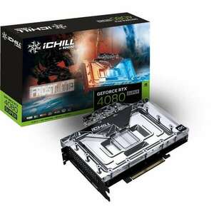 Inno3D RTX4080 Super iChill Frostbite 16GB GDDR6X HDMI 3xD (C408S-166XX-1870FB) kép