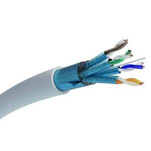 ExtraLink EX.16231 F/FTP CAT6a Installációs kábel 500m - Szürke (... kép