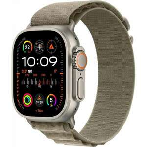 Apple Watch Ultra 2 Titanium Cellular 49mm (Alpine Loop oliv) Sma... kép