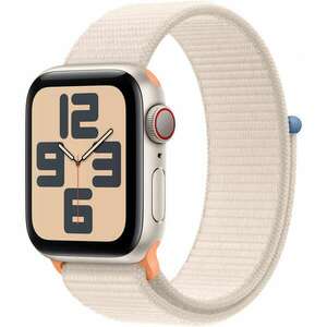 Apple Watch SE Aluminium Cellular 40mm Polarstern (Sport Loop pol... kép