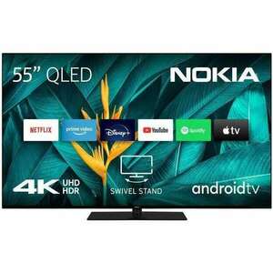 Nokia QN55GV315ISW 55" 4K UHD Smart QLED TV (QN55GV315ISW) kép