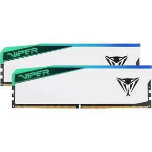 Patriot 96GB / 6000 Viper Elite 5 RGB DDR5 RAM KIT (2x48GB) (PVER596G60C42KW) kép