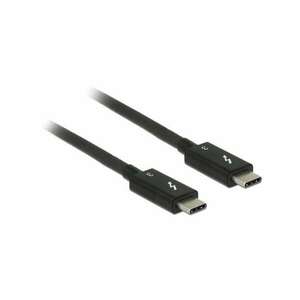 DELOCK Thunderbolt-Kabel3 USB C -> USB C St/St 2.00m (84847) kép