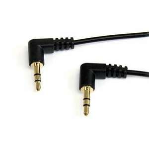 StarTech.com MU6MMS2RA audio kábel 1, 8 M 3.5mm Fekete (MU6MMS2RA) kép