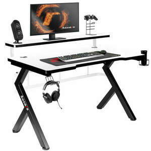 Gamer asztal 5.0 játékasztal, monitor állvánnyal, 120 x 60 x 69, 5... kép