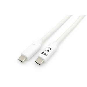Equip 128361 USB kábel 1 M USB 3.2 Gen 1 (3.1 Gen 1) USB C Fehér... kép
