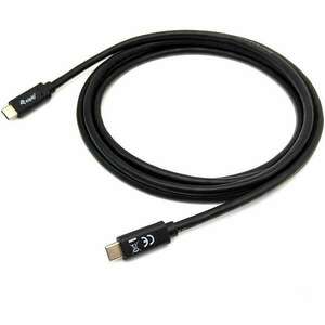 Equip 128346 USB kábel 1 M USB 3.2 Gen 1 (3.1 Gen 1) USB C Fekete... kép