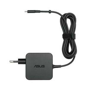 Asus AC65-00 65W, USB Type-C, PD 3.0 Fekete hálózati töltő kép