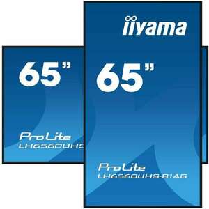 iiyama 65" ProLite LH6560UHS-B1AG LED Display kép