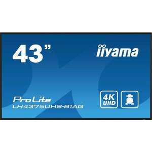 iiyama 42, 5" ProLite LH4375UHS-B1AG IPS LED Display kép