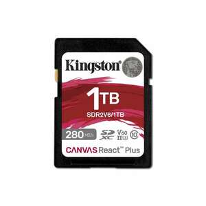 Kingston 1TB Canvas React Plus SDXC UHS-II CL10 Memóriakártya kép