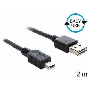 Delock Kábel, EASY-USB 2.0-s A-típusú csatlakozódugó > USB 2.0... kép