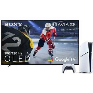 Sony XR-55A80L 55" 4K Ultra HD Smart OLED TV + PlayStation 5 Slim... kép