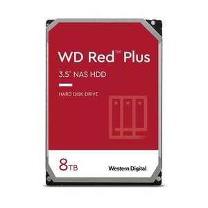 Western Digital 8TB Red Plus SATA3 3.5" NAS HDD (WD80EFPX) kép