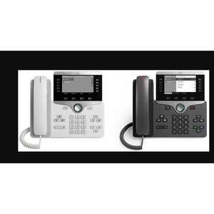 Cisco IP Phone 8811 Multi-Line VoIP-Telefon - Fekete/Fehér (CP-88... kép