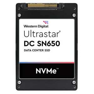 Western Digital 7.68TB Ultrastar DC SN650 (SE) U.3 PCIe NVMe SSD kép