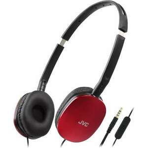 JVC HA-S160M-RU Vezetékes headset - Piros kép