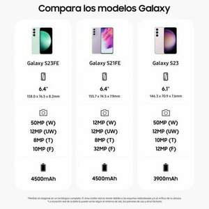 Okostelefonok Samsung Galaxy S23 FE 6, 1" Octa Core 256 GB Zöld kép
